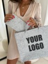 SAC GRENOBLE - GRIS CLAIR -  L (42x12x35cm)