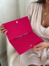 Praktisches Filz-Etui GRENOBLE Fuchsia – individuell bedruckbar