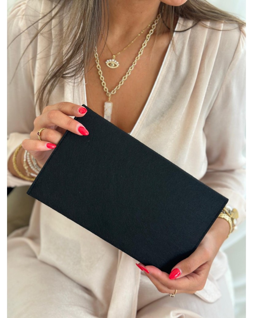 ESTUCHE GRENOBLE - NEGRO (25 x 15 cm)