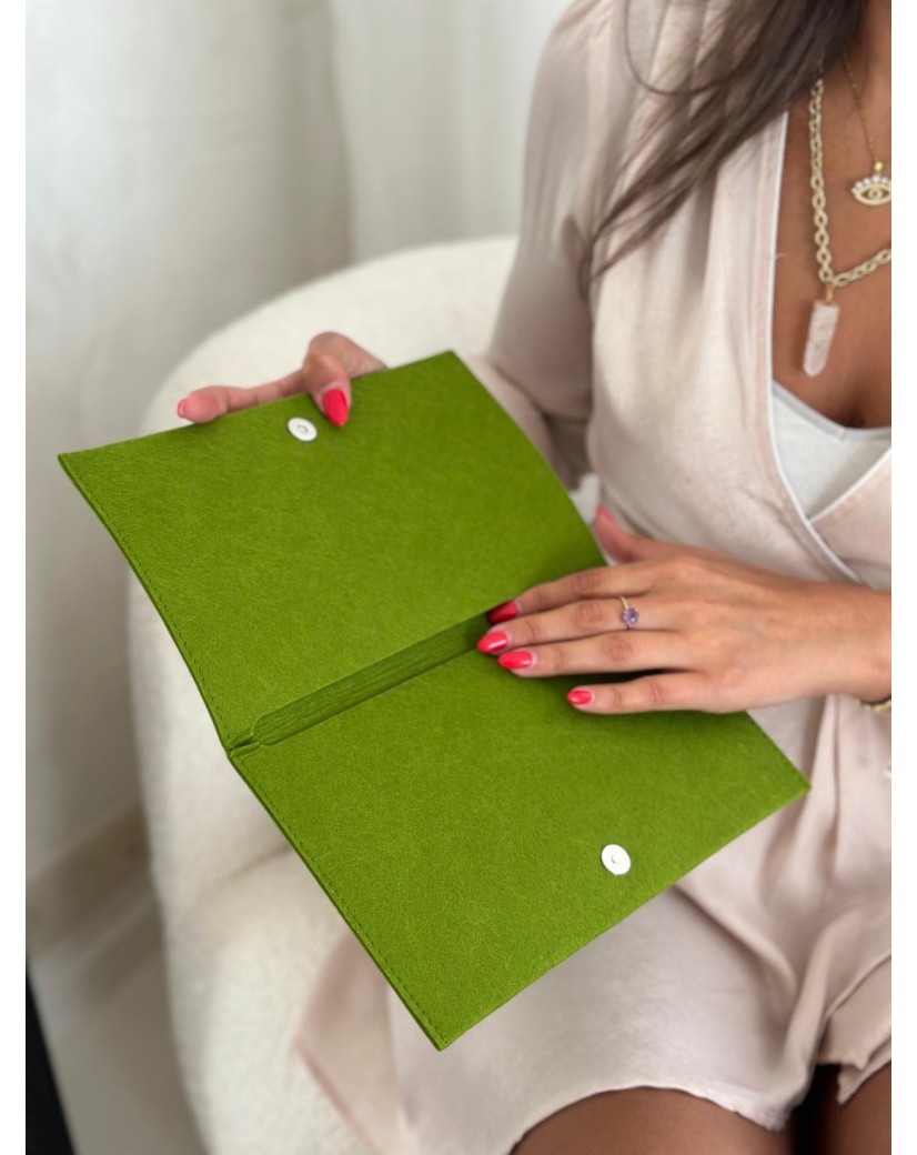 ESTUCHE GRENOBLE - VERDE (25 x 15 cm)