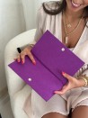 ESTUCHE GRENOBLE - MALVA (25 x 15 cm)