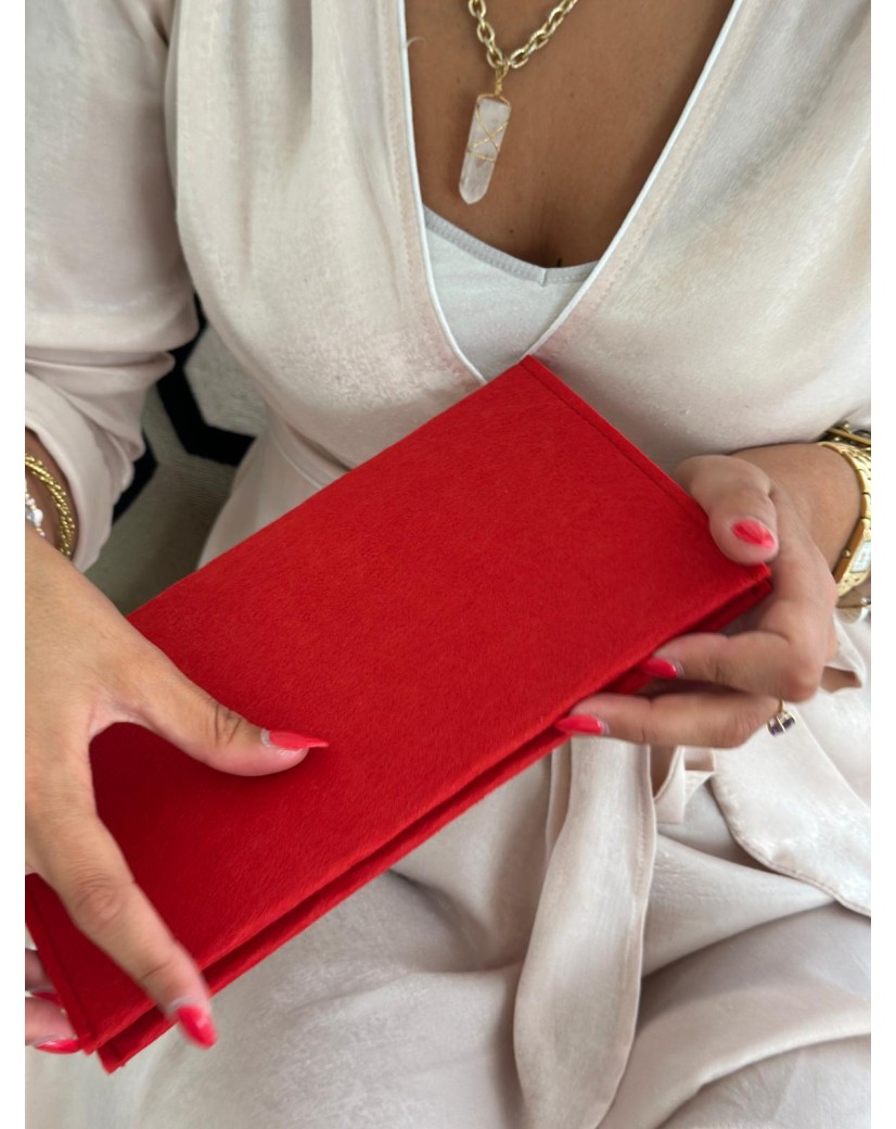 ESTUCHE GRENOBLE - ROJO (25 x 15 cm)