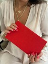 GRENOBLE POUCH - RED (25 x 15 cm)