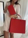 ESTUCHE GRENOBLE - ROJO (25 x 15 cm)