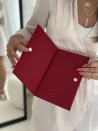 Pochette Feutrine Bordeaux – Personnalisable avec votre logo