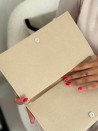 Praktisches Filz-Etui GRENOBLE Beige – individuell bedruckbar