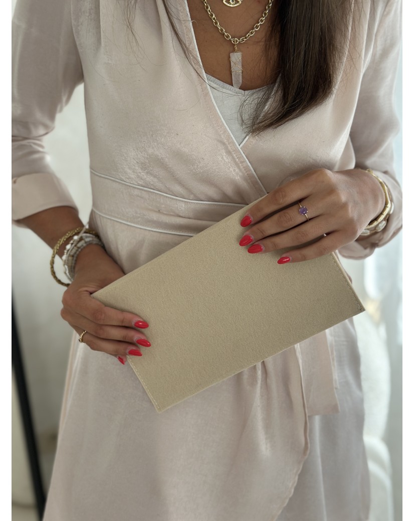 ESTUCHE GRENOBLE - BEIGE (25 x 15 cm)