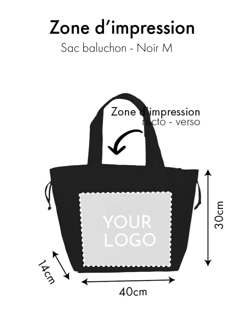 BOLSA NICE NEGRA – M (40x14x30 cm)