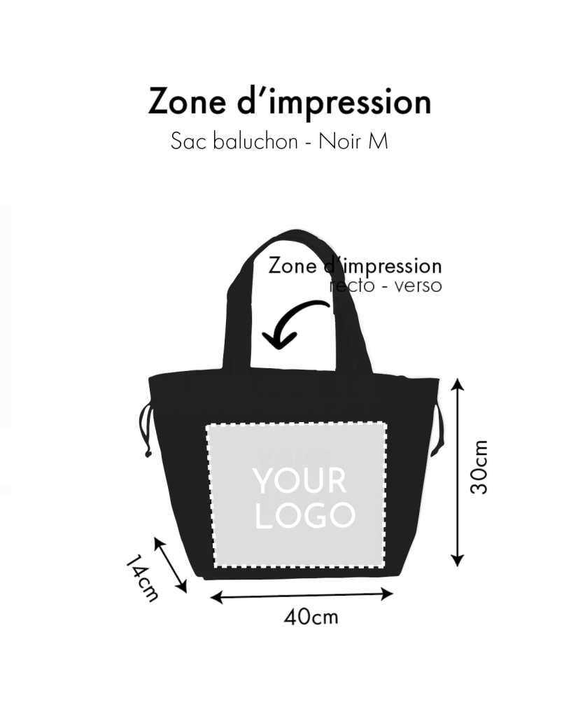 BOLSA NICE NEGRA – M (40x14x30 cm)