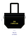 SAC NICE NOIR - M (40x14x30cm)
