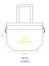 NICE BAG - WHITE - M (40x14x30cm)