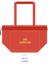 Bolso reutilizable Nice Rojo L (58x24x35cm)