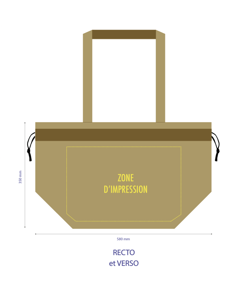 BOLSA NICE BEIGE L (58x24x35cm)