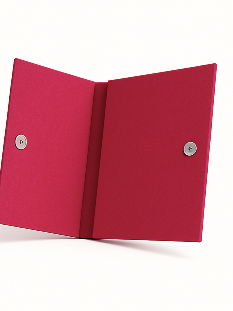 Praktisches Filz-Etui GRENOBLE Fuchsia – individuell bedruckbar