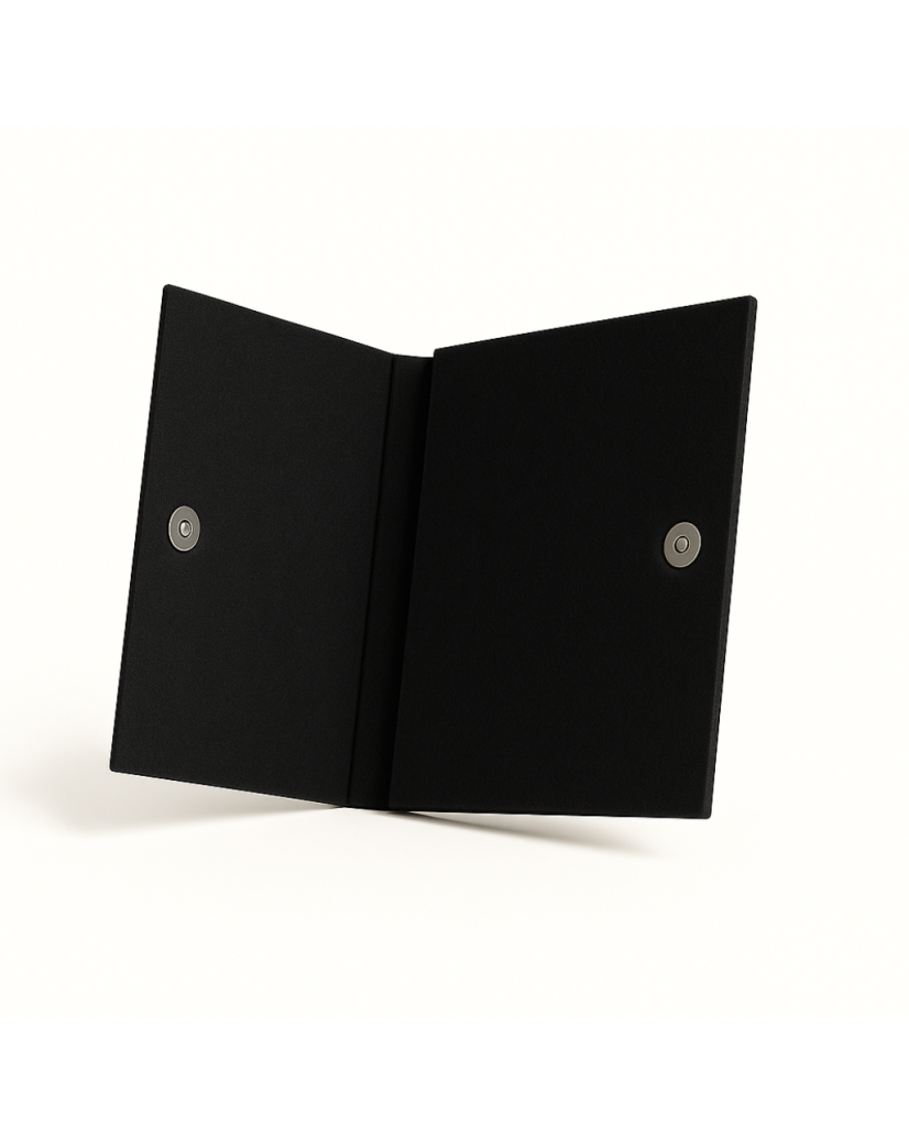 GRENOBLE POUCH - BLACK (25 x 15 cm)