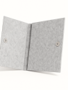 GRENOBLE POUCH - LIGHT GREY (25 x 15 cm)