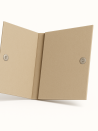 VILTEN ENVELOP "GRENOBLE" - BEIGE (25 x 15 cm)