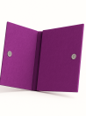 Pochette Feutrine mauve – Personnalisable avec votre logo