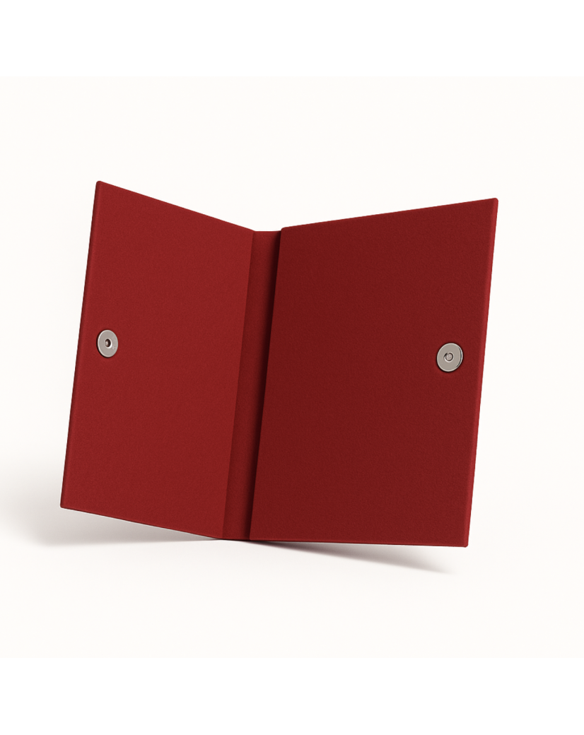 Pochette Feutrine Bordeaux – Personnalisable avec votre logo