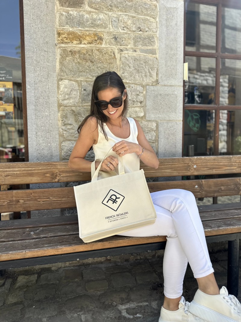 LYON BEIGE BAG - M (35x12x28cm)