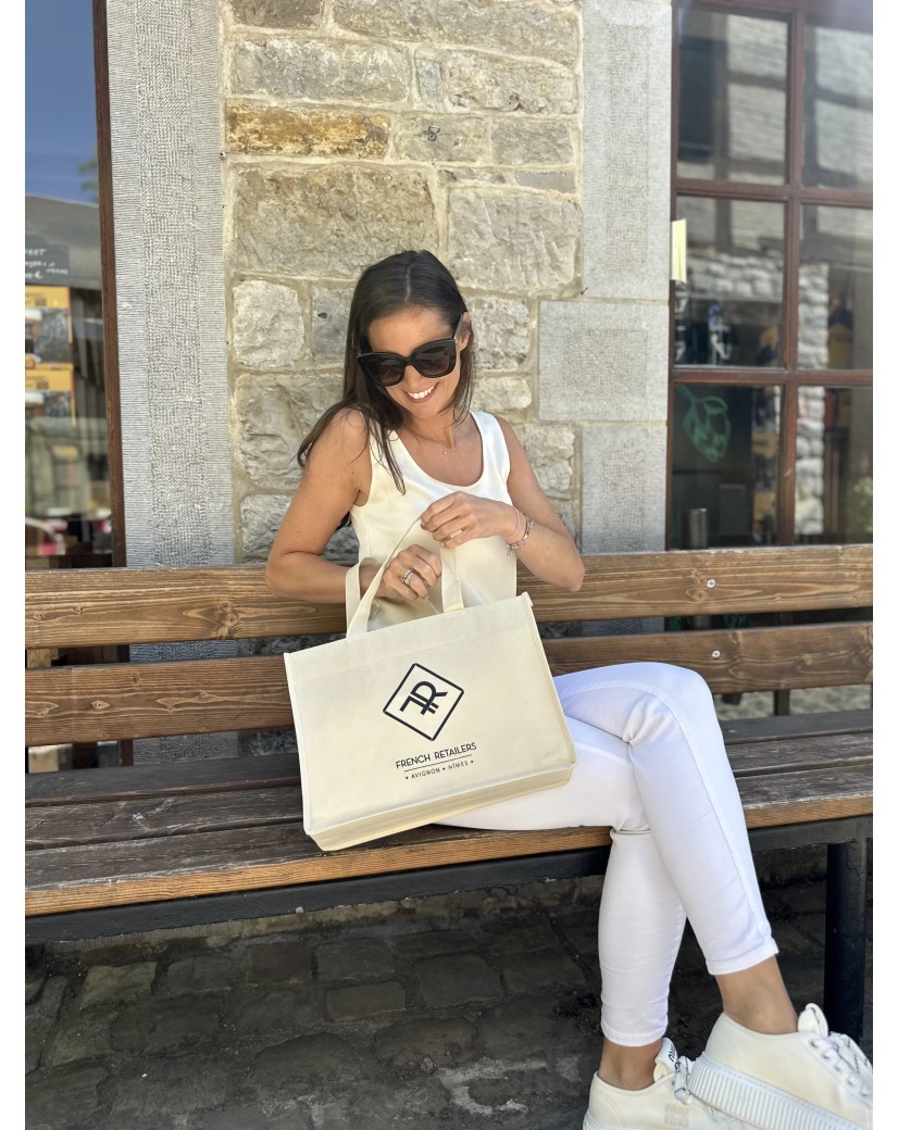 BOLSO LYON BEIGE - M (35x12x28cm)