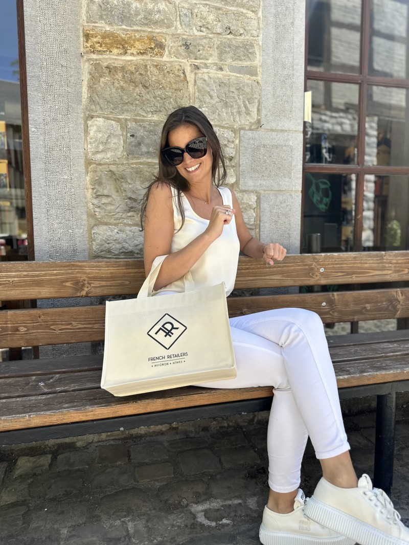 LYON BEIGE Tragetasche - M (35x12x28cm)