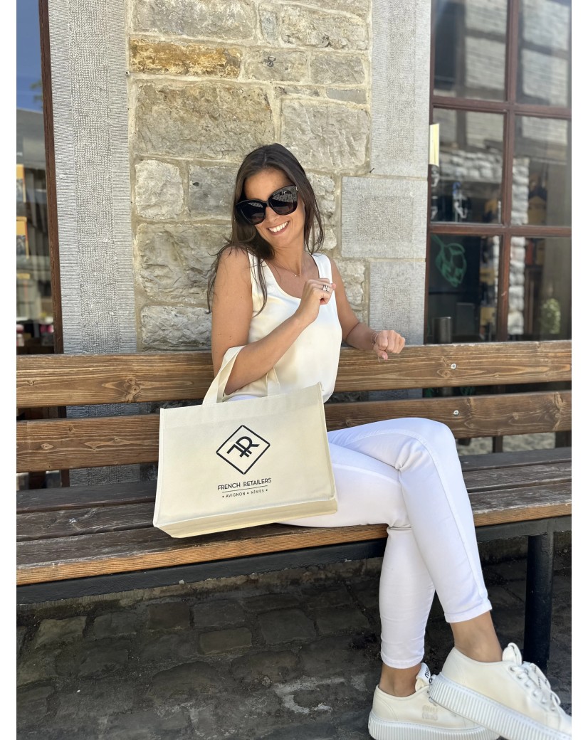 BOLSO LYON BEIGE - M (35x12x28cm)