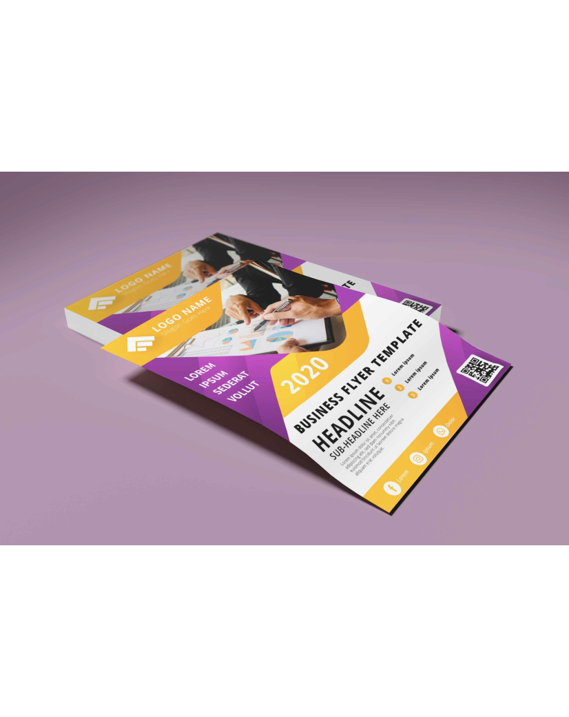 Personalized Flyers from A to Z (14.8x21cm)