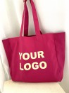 COTTON BAG "NANCY" – FUCHSIA (43x15x36cm)