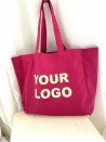 COTTON BAG "NANCY" – FUCHSIA (43x15x36cm)