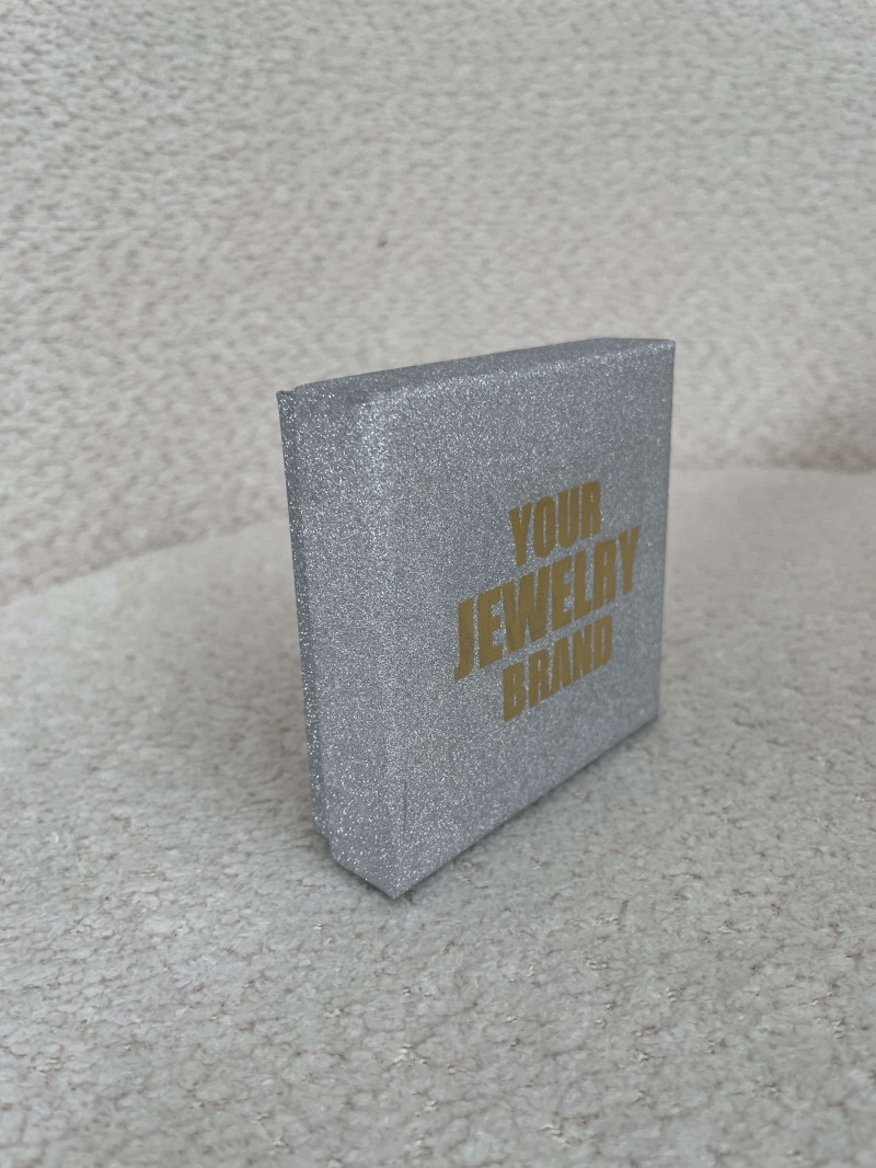 Personalisiertes schwarzes Schmuckkästchen