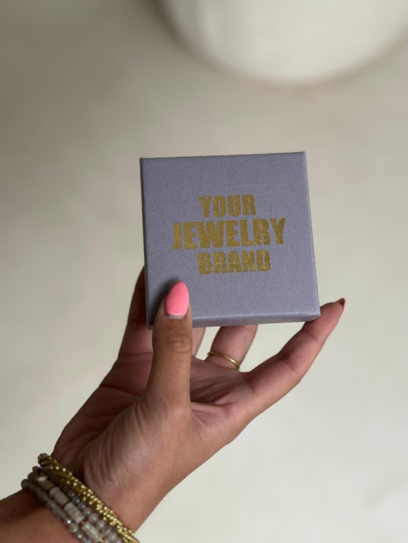 Joyero negro personalizado, ¡venda sus joyas con estilo!
