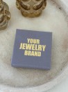 Joyero negro personalizado, ¡venda sus joyas con estilo!