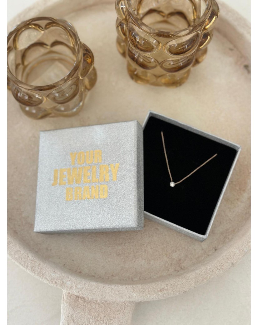 Joyero negro personalizado, ¡venda sus joyas con estilo!