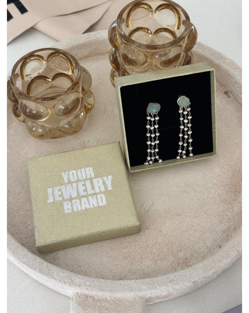 Custom black jewelry box, sell your jewelry in style!