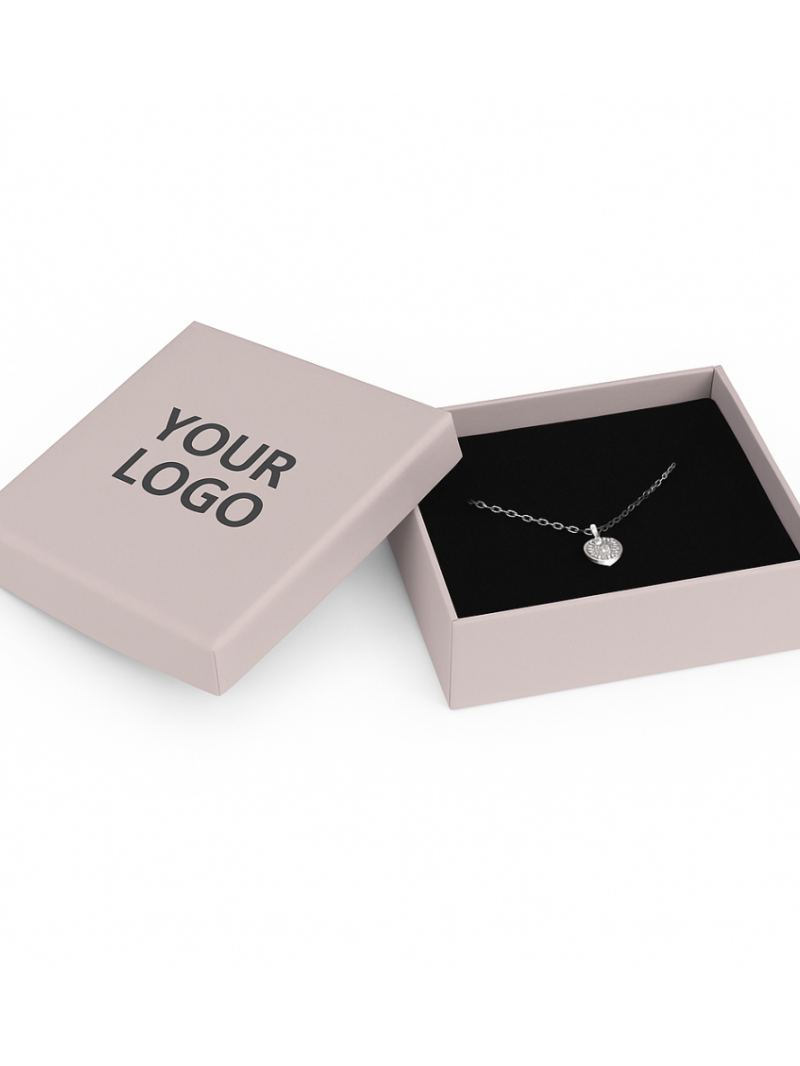 Joyero negro personalizado, ¡venda sus joyas con estilo!
