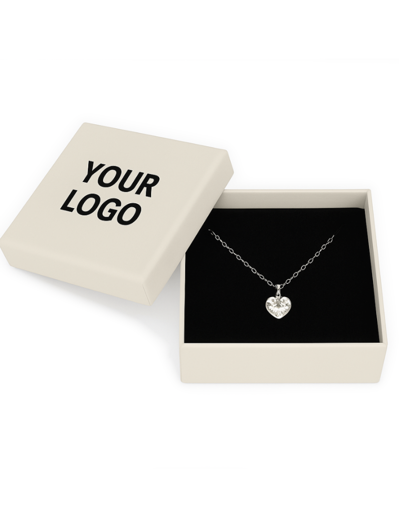 Joyero negro personalizado, ¡venda sus joyas con estilo!