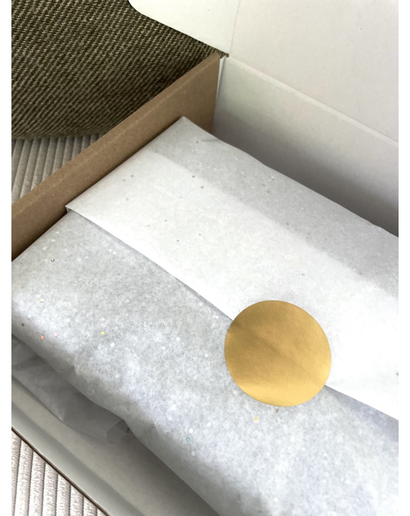 Zijdepapier – Glinsterend wit