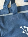SAC COTON "NANCY" - JEANS DARK 💙 (43x15x36 cm)