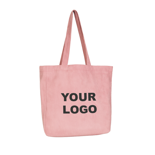 SAC OXFORD - VELOURS ROSE (41,5x10x39cm)