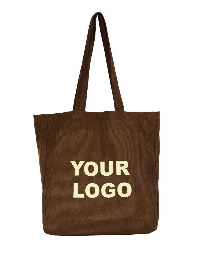 BOLSA OXFORD – PANA DE CANALÉ MARRÓN (41,5 x 10 x 39 cm)