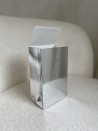 PRESTIGE-TASCHE SILBER SPIEGEL – S (12x8x20 cm)