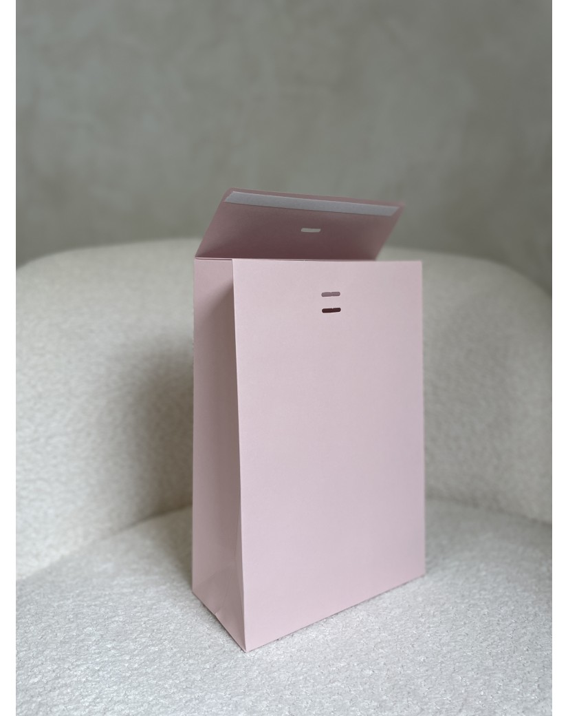 PRESTIGE-TASCHE ROSA – M (20x10x30 cm)
