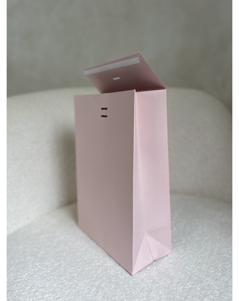 PRESTIGE-TASCHE ROSA – M (20x10x30 cm)
