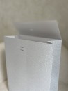 PRESTIGE-TASCHE SILBER GLITZER – L (30x12x40 cm)