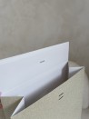 PRESTIGE POUCH GOLD GLITTER – L (30x12x40 cm)