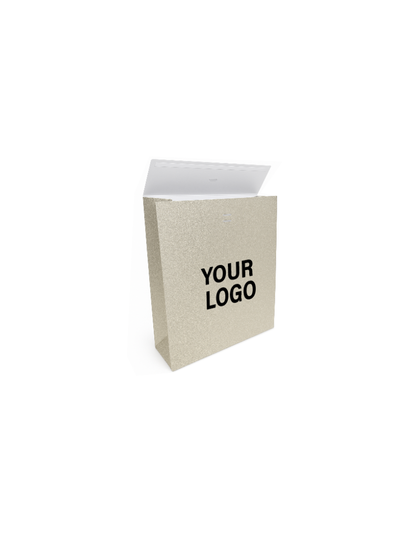 PRESTIGE POUCH GOLD GLITTER – L (30x12x40 cm)