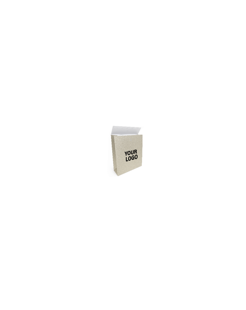 PRESTIGE-ZAK – Glitter Goud S (12x8x20cm)
