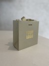 Luxe papieren tas - GLITTER GOUD - XS (16x8x16CM)