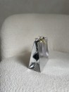 Sac papier Luxe Silver miroir Express - XS (16x8x16cm)
